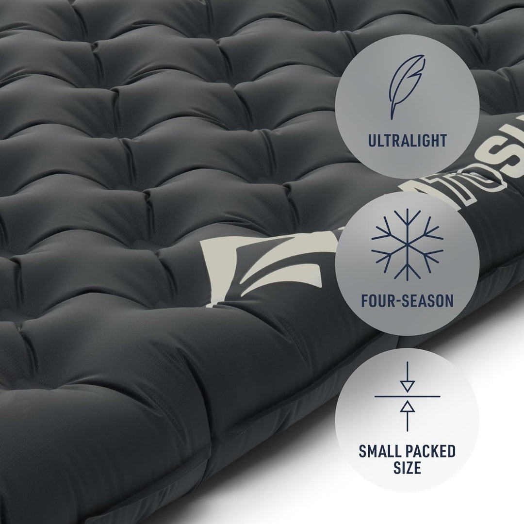 SEA to Summit – Ether Light XR Pro Thermo-Luftmatratze Large – ThermalCore Isolierung – Xpress Venti