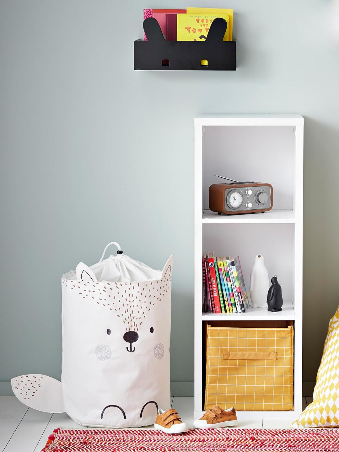 VERTBAUDET Kinderzimmer Wäschesack POLARFUCHS weiss ONE SIZE Weiss Einheitsgrösse, Weiss Einheitsgrö