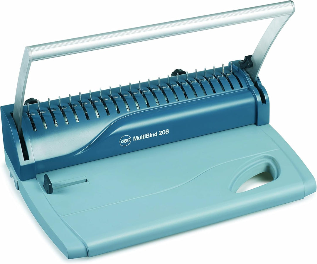 GBC 4400110 Multibind 208 Multifunktionsbindegerät (für bis zu125Blatt), MultiBind 208