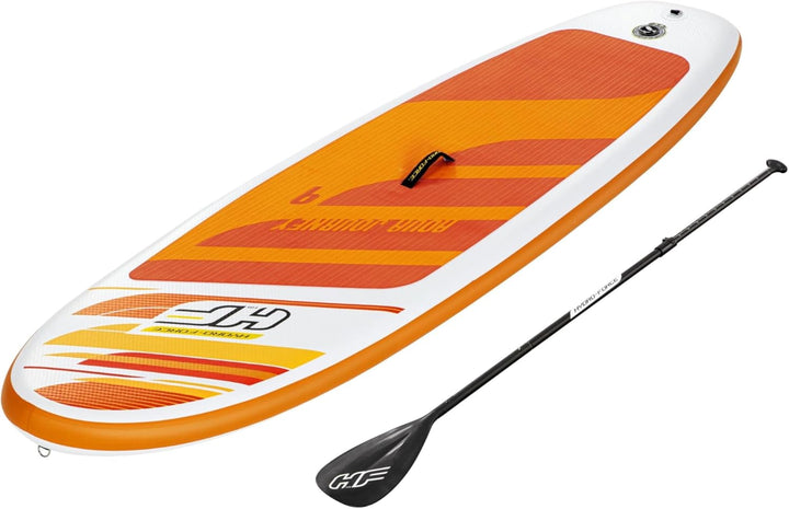 Bestway Hydro-Force SUP Allround Board-Set, Aqua Journey, Mehrfarbig, 274 x 76 x 12 cm, mit Paddel,