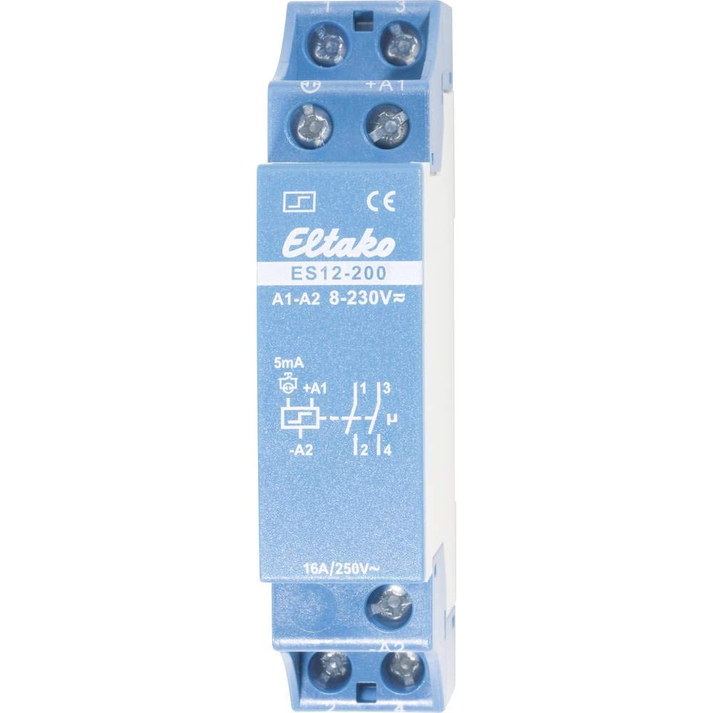 Eltako Stromstoss-Schalter Hutschiene ES12-200 2 Schliesser 230 V/DC, 230 V/AC 16A 2000W 1St.