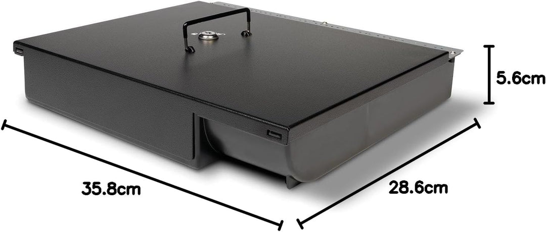 Safescan 4141L abschliessbarer Deckel für den Kassenladeneinsatz - Sicherer Metalldeckel, der perfek