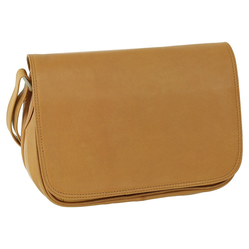 Ledershop24 Leder Damen Umhängetasche Schultertasche Festivaltasche Handtasche Tasche 28 cm vers. Fa