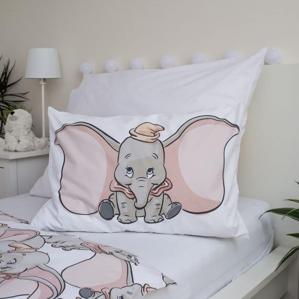 Dumbo Disney – Baby-Bettwäsche – Bettbezug Baumwolle