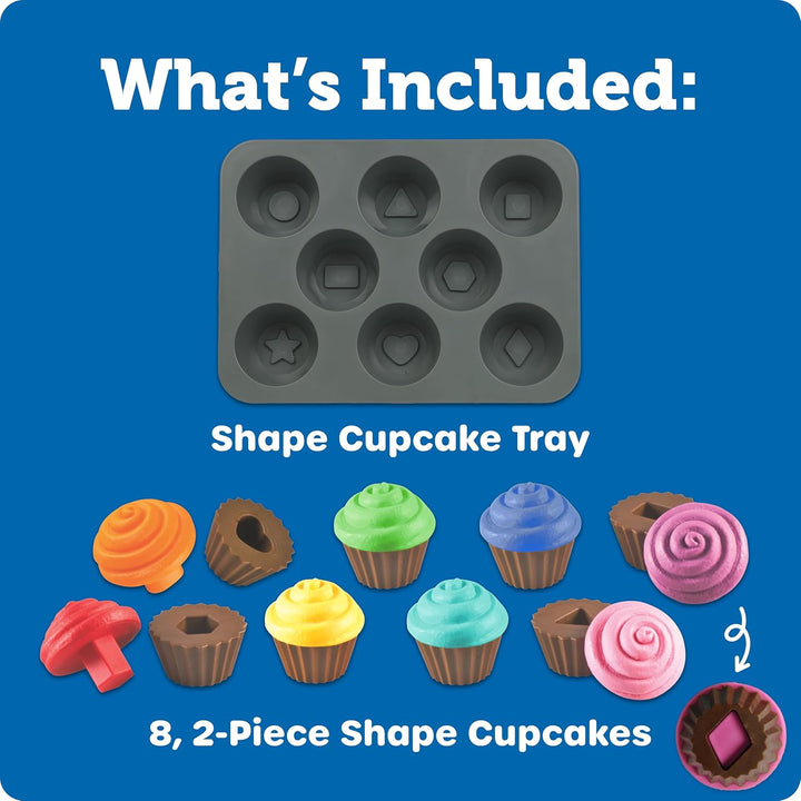 Learning Resources Smart Snacks Cupcake Formen-Steckspiel Einzeln, Einzeln