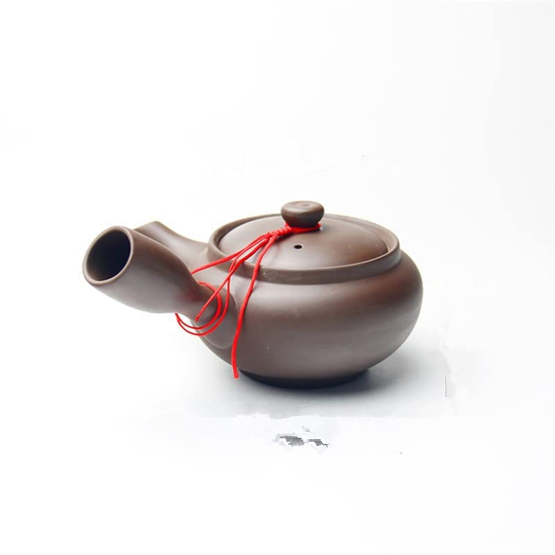 Japanischer Stil lila Ton handgefertigte Teekanne chinesisches Teeset kreativ Büro Kung Fu Wasserkoc