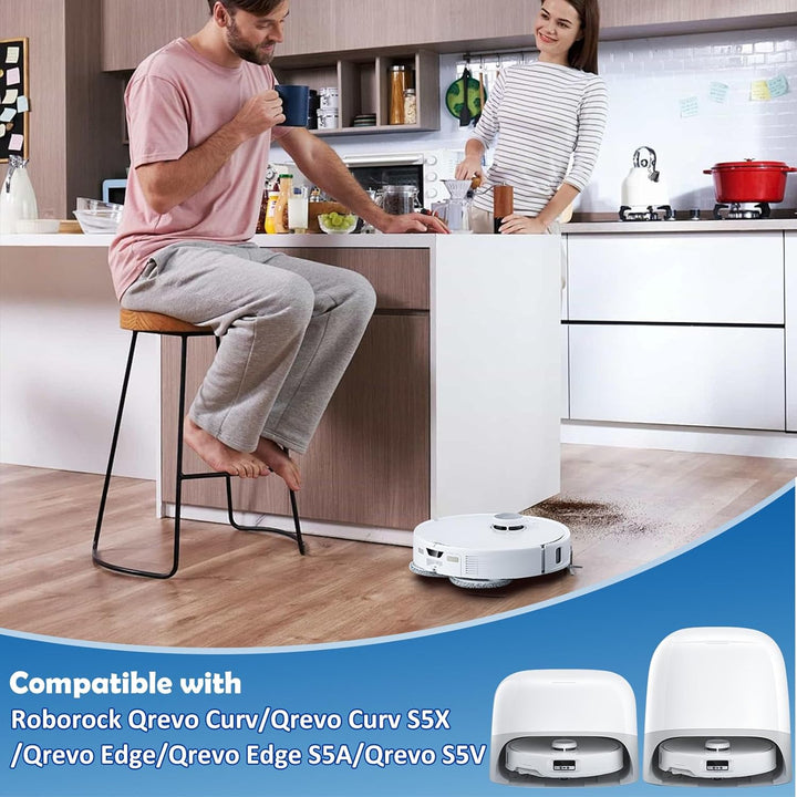 Zubehör für Roborock Qrevo S5V,Qrevo Curv,Qrevo Curv S5X,Qrevo Edge,Qrevo Edge S5A Staubsauger,1 Hau