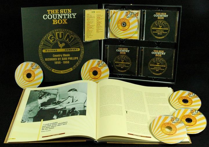 The Sun Country Box Country Music Recorded 1950-59, Audio-CD