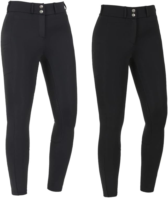 Kingsland Damen Reithose Silikon Vollbesatz KLKaya F-Tec6 34 Navy, 34 Navy