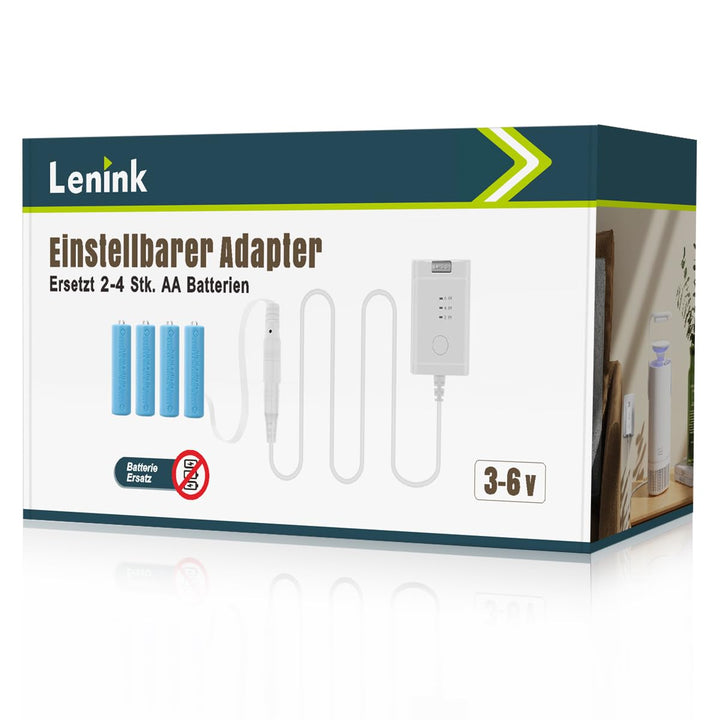 Lenink AA Batterien Netzteil Adapter für 2AA 3AA 4AA batterien durch 3V 4.5V 6V kompatibel mit AVM F