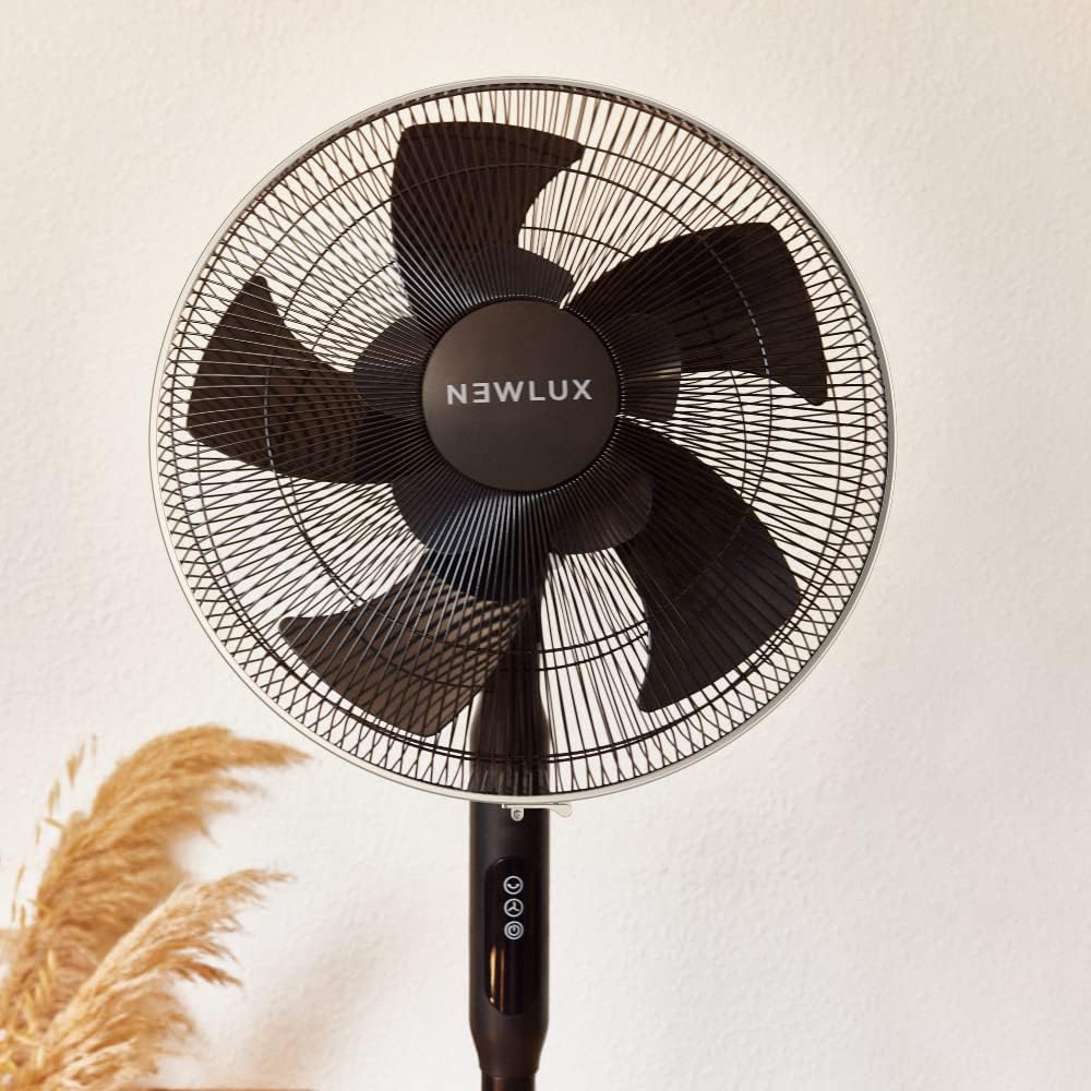 Newlux - Standventilator mit Fernbedienung, 3-in-1 W1050 Smart 10 Flügel, Durchmesser 40 cm, 3 Vel u