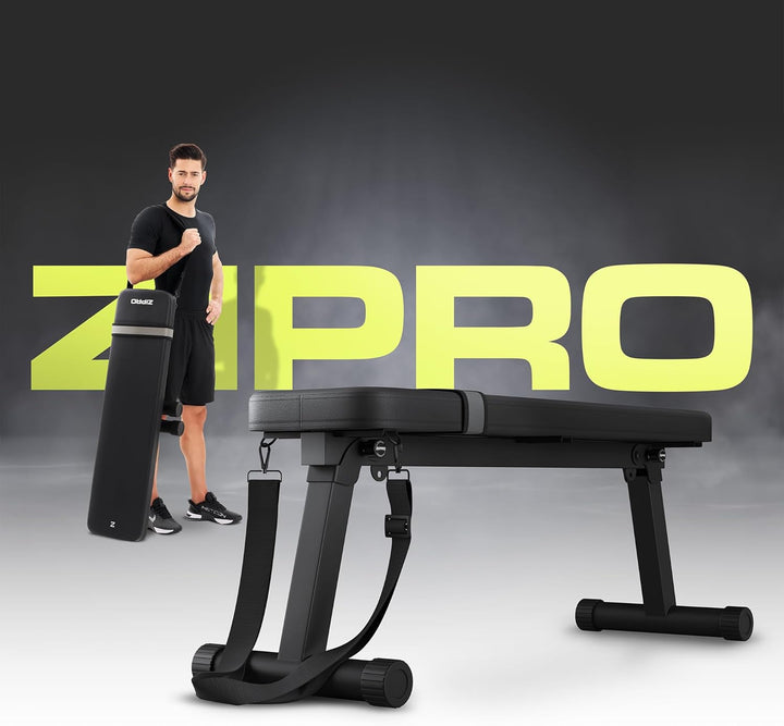 Zipro klappbare Trainingsbank, Bankdrücken, Fitnessbank, Multifunktion Sit up bank, Fitnessgeräte, F