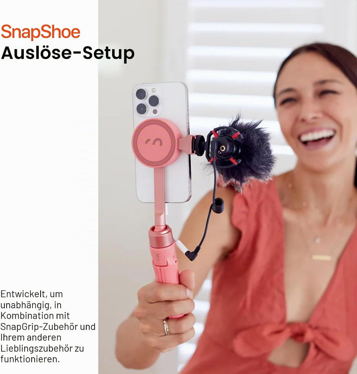 ShiftCam SnapShoe – Aufsteckbare Kaltschuh-Halterung für Montagezubehör – magnetische Halterung läss