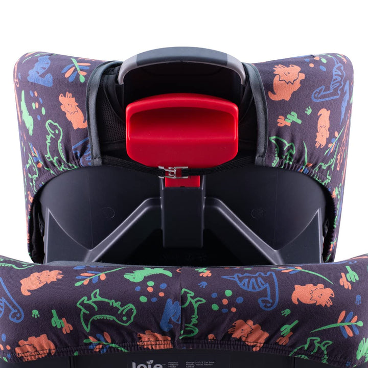 JYOKO Kids Bezug für Autositz Kompatibel mit Joie Stages, Every Stages (Happy Dino), HAPPY DINO