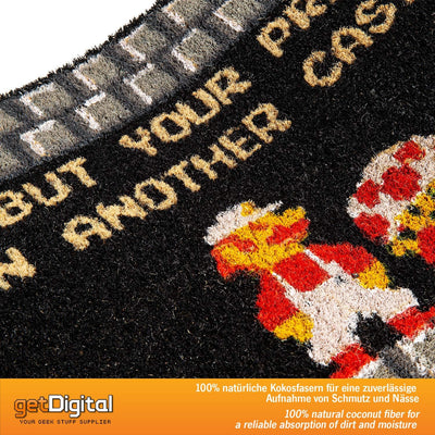 getDigital Fussmatte Your Princess is in Another Castle Türvorleger – Grossartiger Fan-Artikel als T