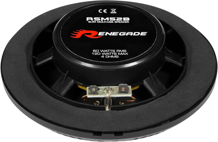 Renegade RSM52B 2-Wege Einbau-Lautsprecher 120W Inhalt: 1St.