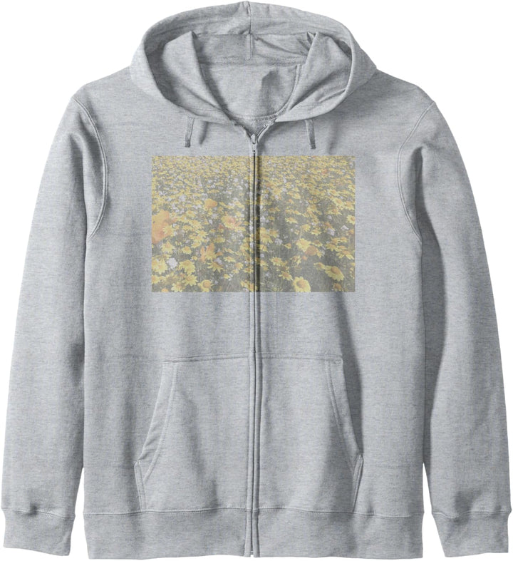 Trendy Spring Daisies Kapuzenjacke