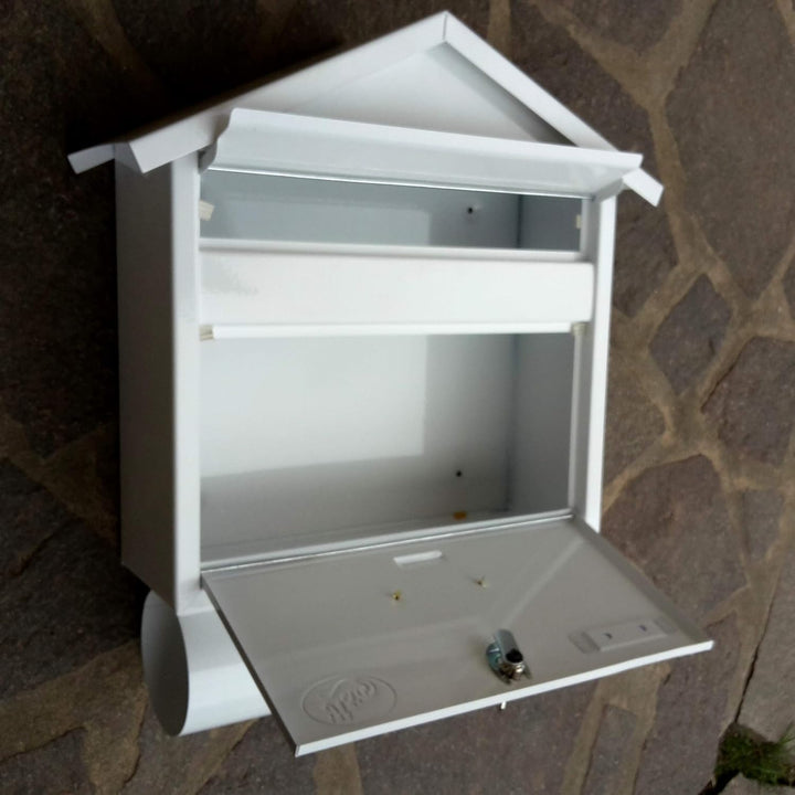 Stabiler Briefkasten Modell Spitzdach, Premium-Qualität, mit Schutzlackierung Verschiedene Modelle X