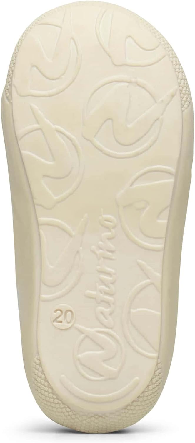Naturino Lauflernschuhe aus Metallic 26 EU Weiss, 26 EU Weiss