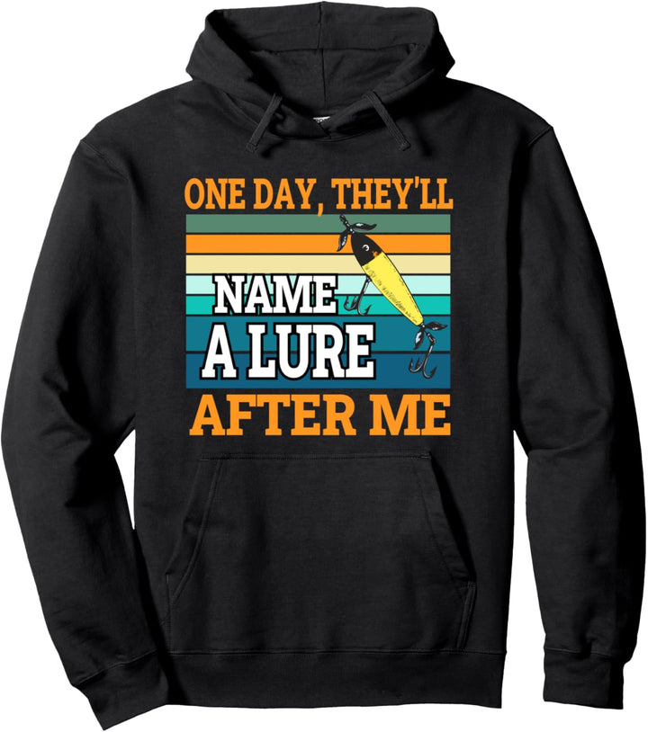 eines Tages werden sie einen Köder nach mir benennen Carp Pullover Hoodie