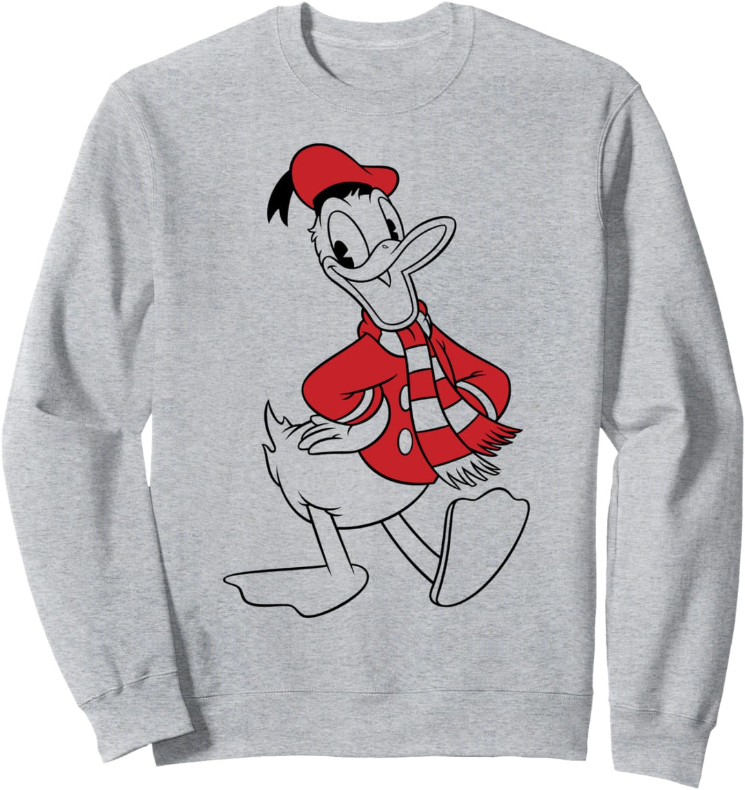 Disney Mickey And Friends Weihnachten Donald Duck Winter Sweatshirt