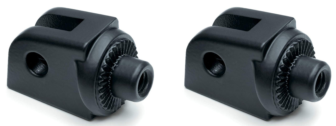 Kuryakyn 3289 Motorrad-Fusssteuerungskomponent: Splined Footpeg Adapter für 2019-20 Indian FTR Motor