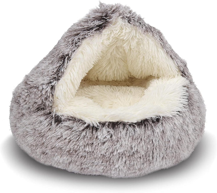 Flauschig Hundebett Muschelform Katzenbett Warm Tierbett Haustierbett Waschbar Hundesofa Katzensofa