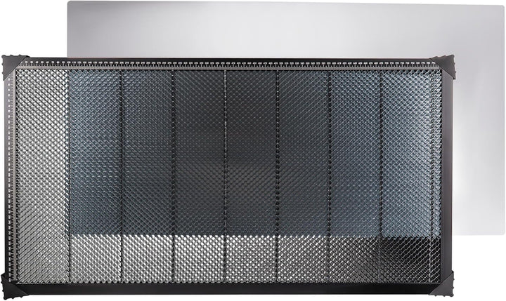 Laser Wabentisch 450x850mm mit Aluminiumplatte, Wärmeableitung &amp; Untergrundschutz, Mit X/Y Präzision