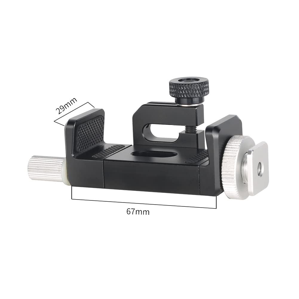 NICEYRIG T5/T7 SSD-Halter, verstellbare Öffnung, 57 mm-77 mm, SSD-Halterung, anwendbar für BMPCC 4K