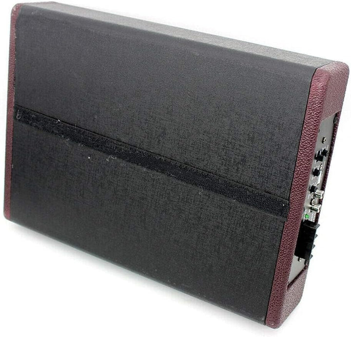 8 Zoll Bass Box Aktiv Subwoofer, 12V 600W Edelstahl Ultradünner Auto Kfz Untersitz Aktiver Subwoofer