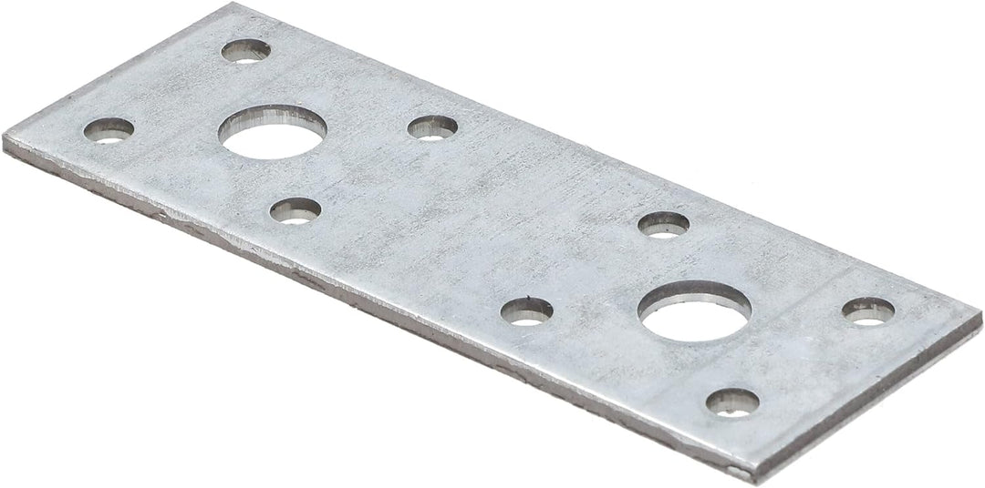 KOTARBAU Lochplatten 116 x 40 mm Verzinkt Silber Flachverbinder Holzverbinder Innen – Aussenbereich
