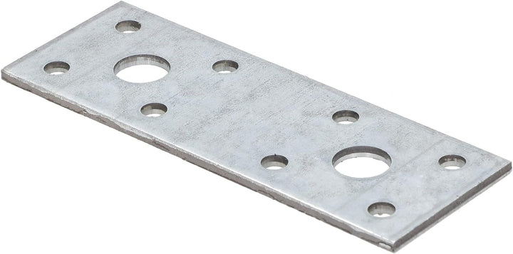 KOTARBAU Lochplatten 116 x 40 mm Verzinkt Silber Flachverbinder Holzverbinder Innen – Aussenbereich
