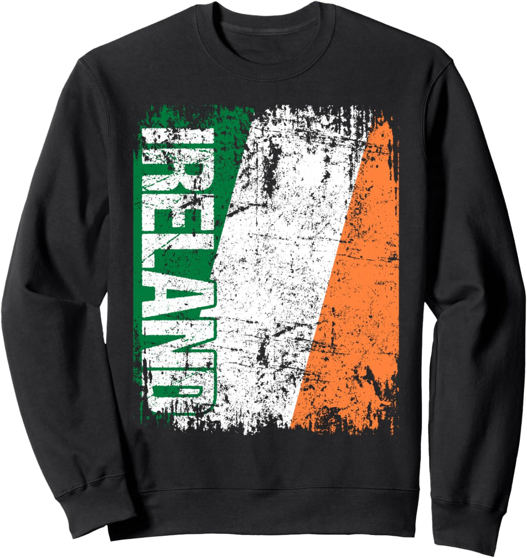 IRLAND Flagge | Damen Herren Kinder IRLAND Sweatshirt