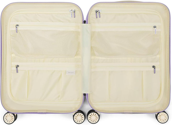 SUITSUIT Handgepäck Koffer mit 4 Rollen 55 x 35 x 20 cm - Hartschalen Kabinentrolley mit TSA-Schloss