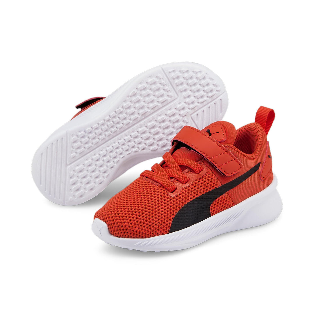 PUMA Unisex Baby Flyer Runner V InfSneaker 19 EU Warm Earth Puma Black, 19 EU Warm Earth Puma Black