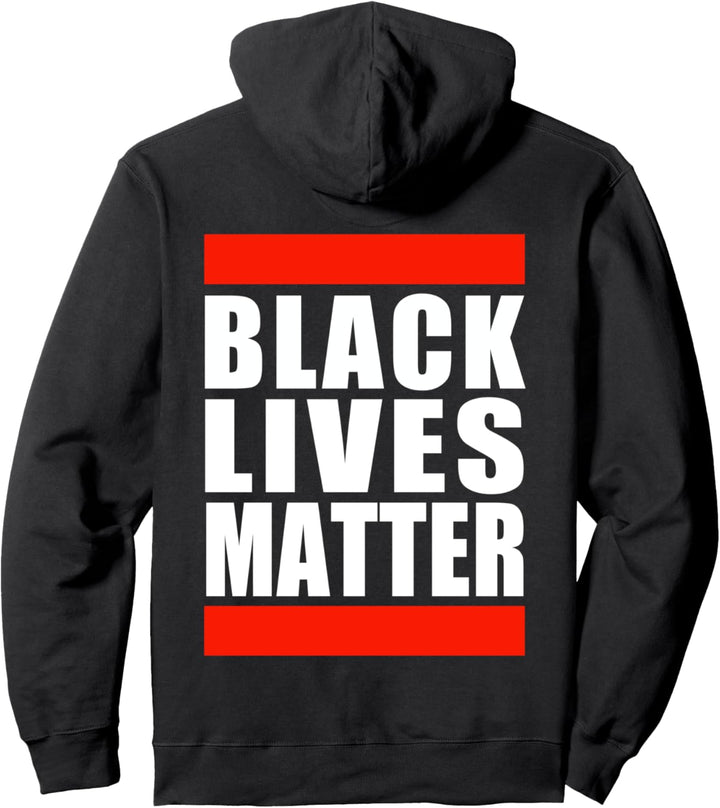 Schwarz lebt wichtig Pullover Hoodie