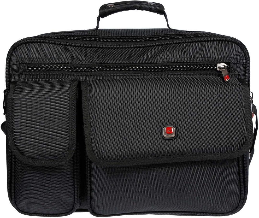 Christian Wippermann XXL Umhängetasche Flugbegleiter Tasche Messenger Arbeitstasche Laptoptasche