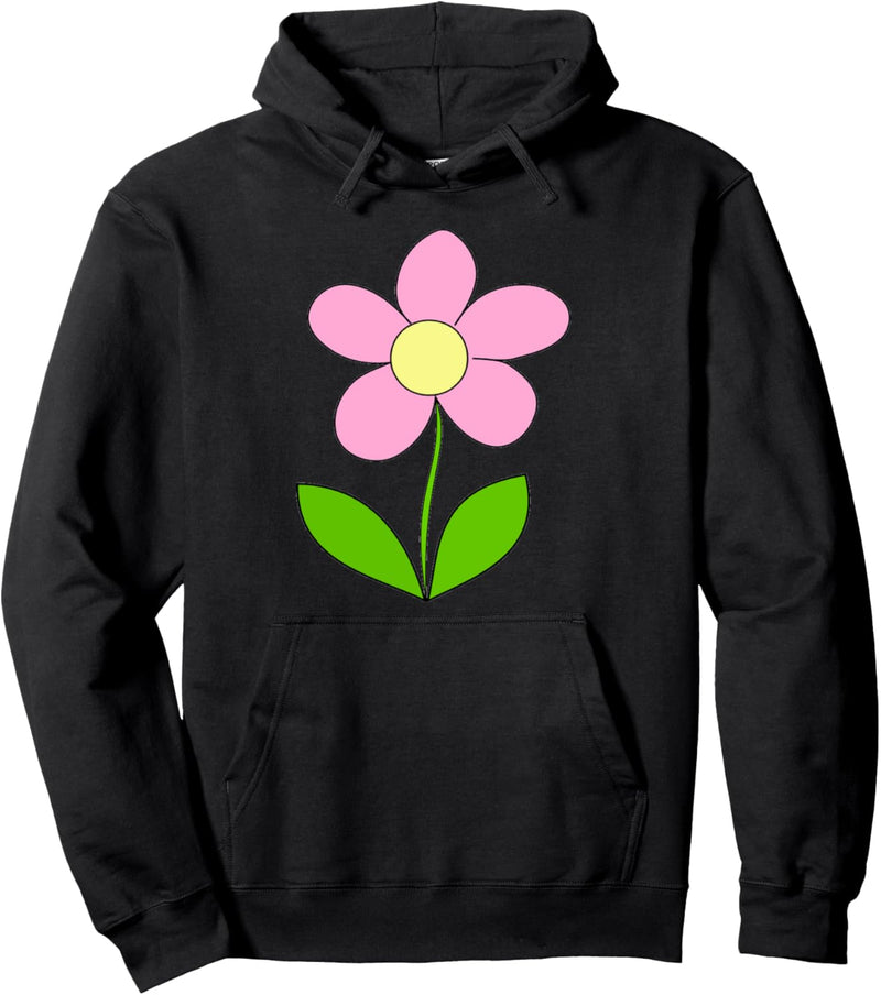 Rosa Gänseblümchen Pullover Hoodie