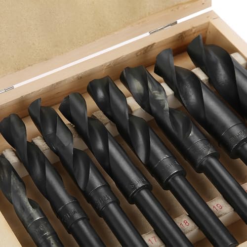 Metallbohrer Set HSS Master 8-tlg Universelles HSS Bohrer Set Metall zum Bohren in Stahl, Alu, Kupfe