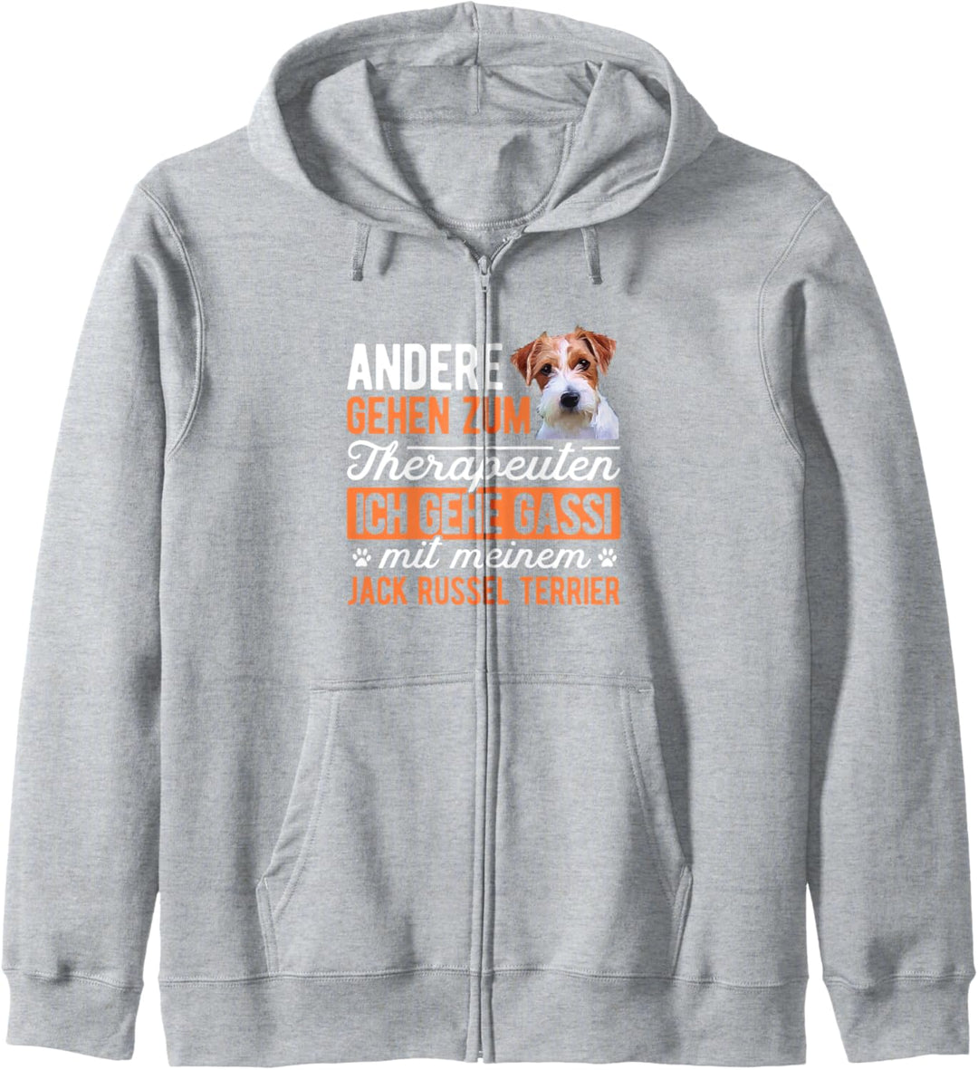 Andere Gehen Zum Therapeuten Ich Gehe Gassi Jack Russel Kapuzenjacke