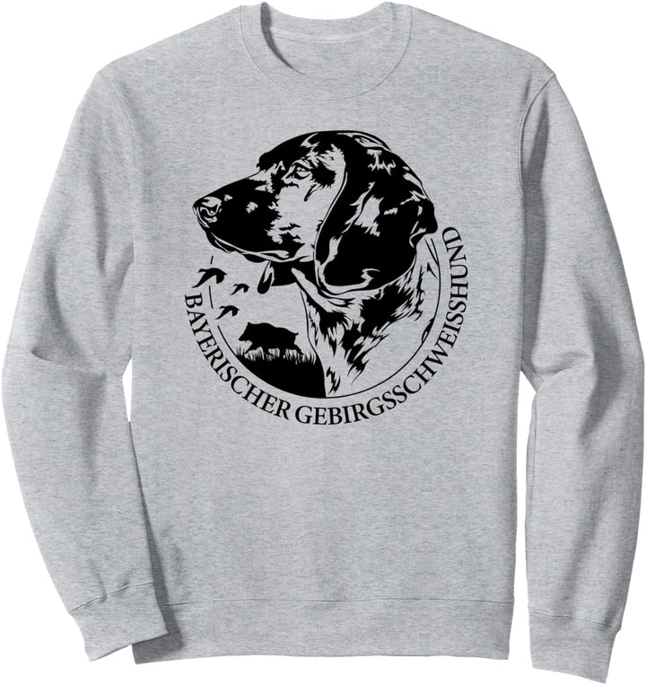 Bayerischer Gebirgsschweisshund BGS Jagdhunde Hundeportrait Sweatshirt