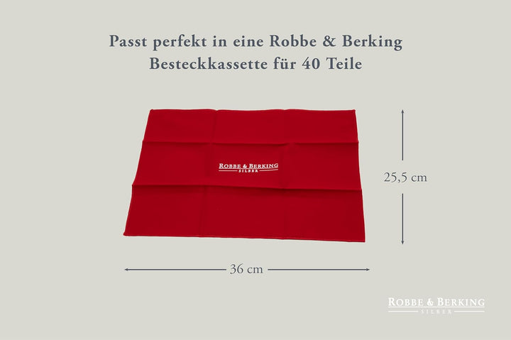 Robbe & Berking Abdecktuch für 40 TLG. 36 x 25,5 cm, 36 x 25,5 cm