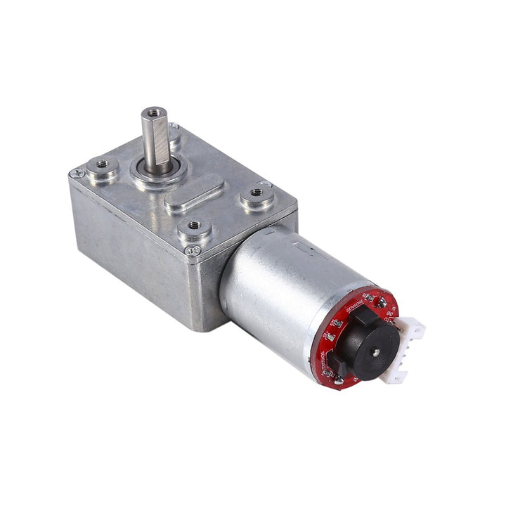 DC 12V Hochdrehmoment Turbine Schnecke Turbo Wurm Getriebemotor Geschwindigkeitsreduzierung Motor mi