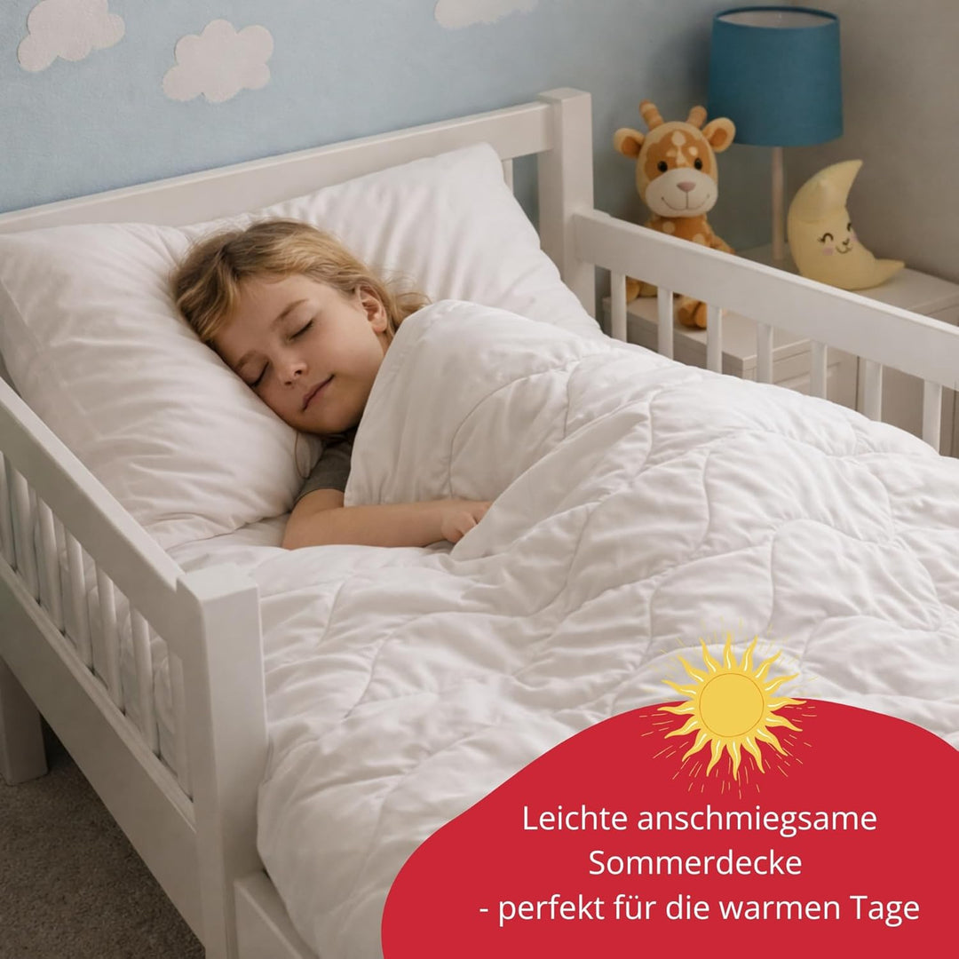 liebling Wildseidendecke Seiden-Leichtsteppbett aus 100% natürlicher Wildseide, Füllgewicht: 550 gr.