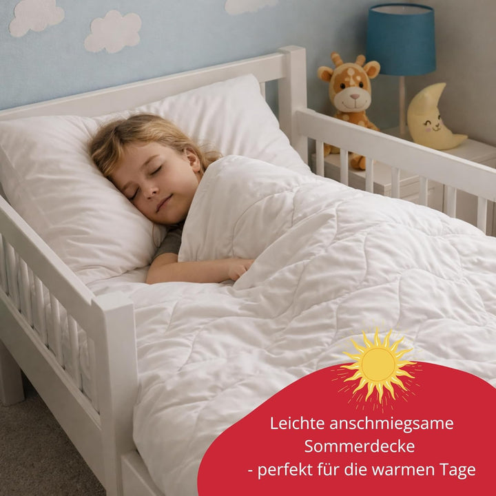 liebling Wildseidendecke Seiden-Leichtsteppbett aus 100% natürlicher Wildseide, Füllgewicht: 550 gr.