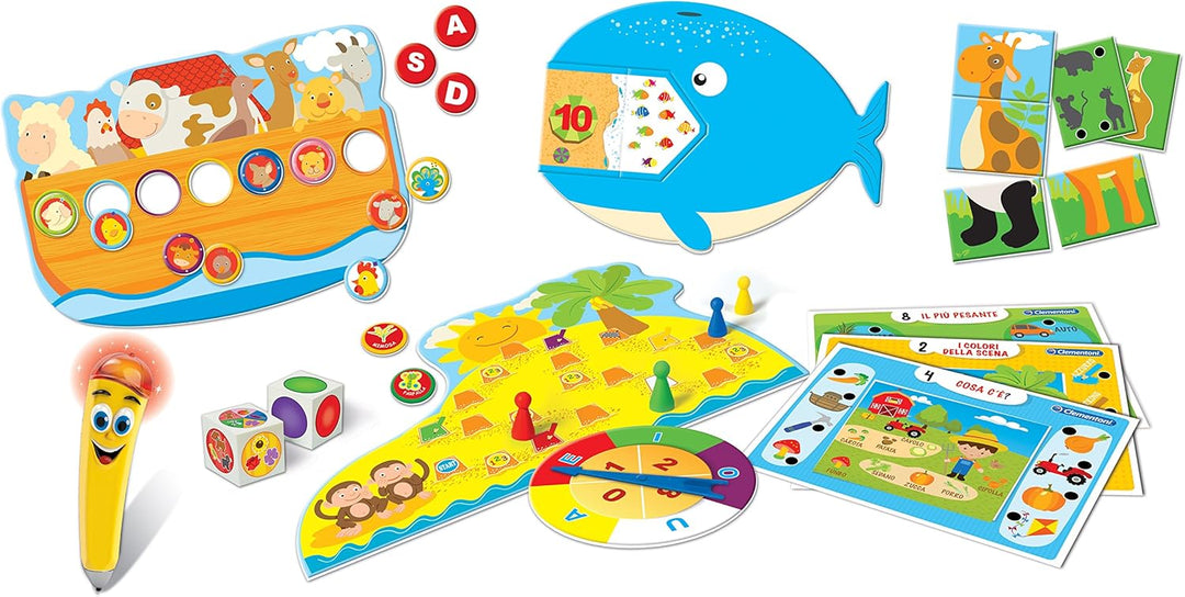 Clementoni Stift Basic 50 Spiele, 50 Spiele