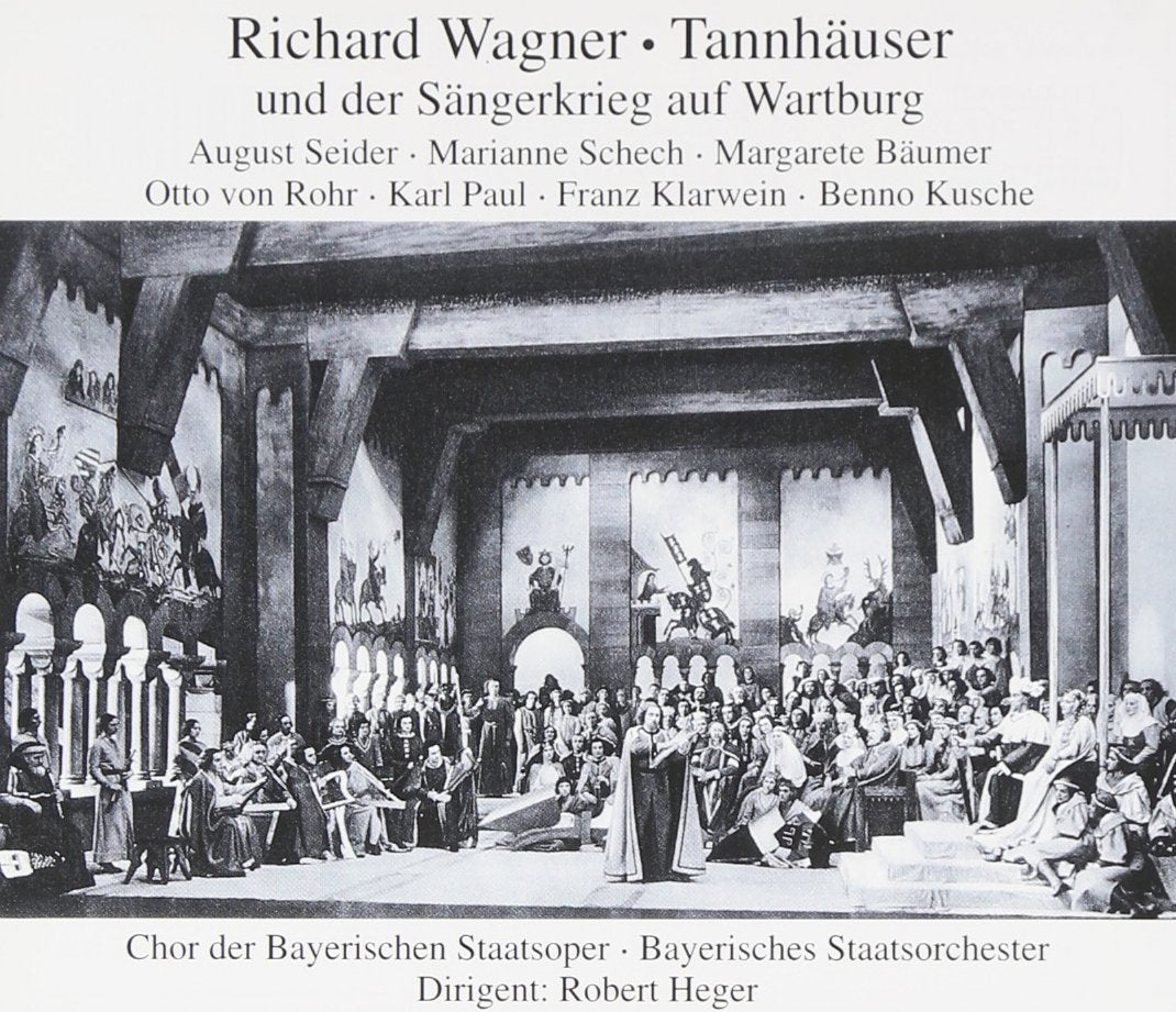 Wagner: Tannhäuser (Gesamtaufnahme) (Aufnahme Urania Records 1951), Audio-CD