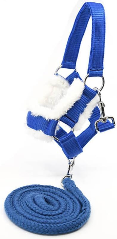 Hobby Horse schwarz A3, Vollstab Pferd mit Netz, Gebiss, Zügel, Halfter und blauer Insektenmütze, Pf