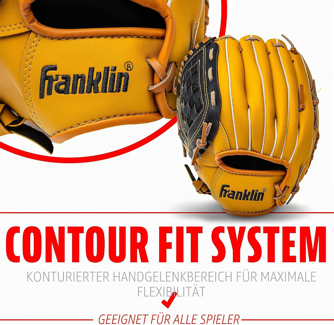 Franklin Sports Field Master Series Baseballhandschuh 30,5 cm Rechte Hand Wurf, 30,5 cm Rechte Hand