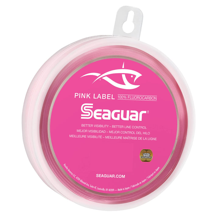 Seaguar 100PL25 Etikett, 45,4 kg, Rosa 15lbs/25yds, 15lbs/25yds